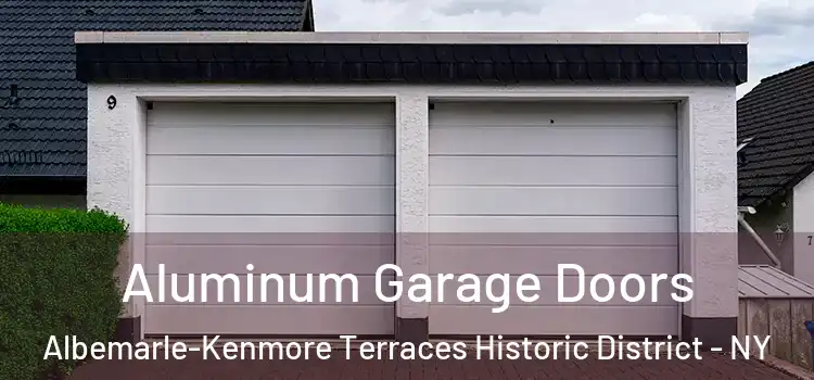  Aluminum Garage Doors Albemarle-Kenmore Terraces Historic District - NY