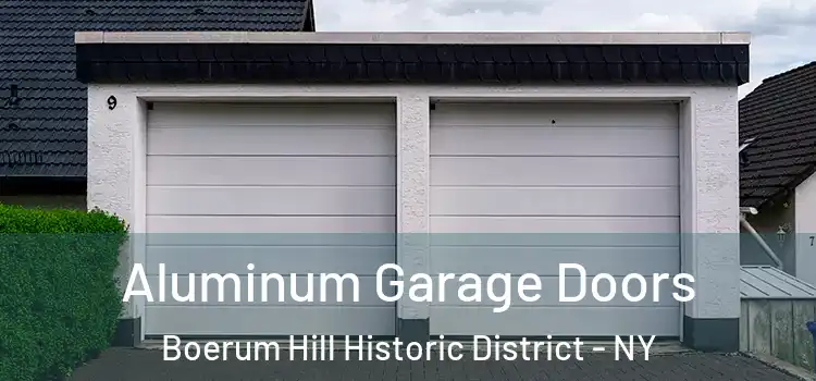  Aluminum Garage Doors Boerum Hill Historic District - NY