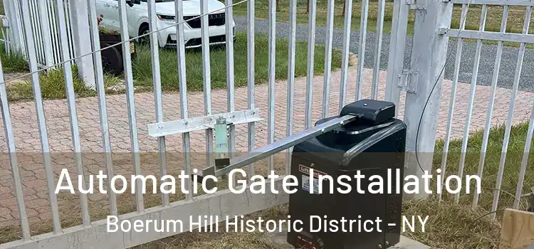 Automatic Gate Installation Boerum Hill Historic District - NY