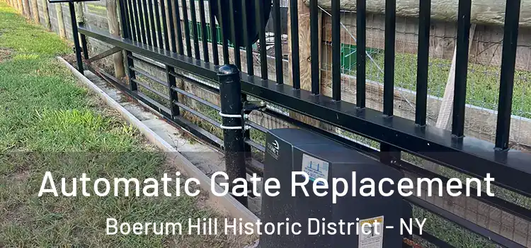 Automatic Gate Replacement Boerum Hill Historic District - NY