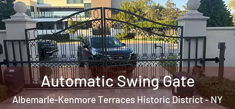 Automatic Swing Gate Albemarle-Kenmore Terraces Historic District - NY