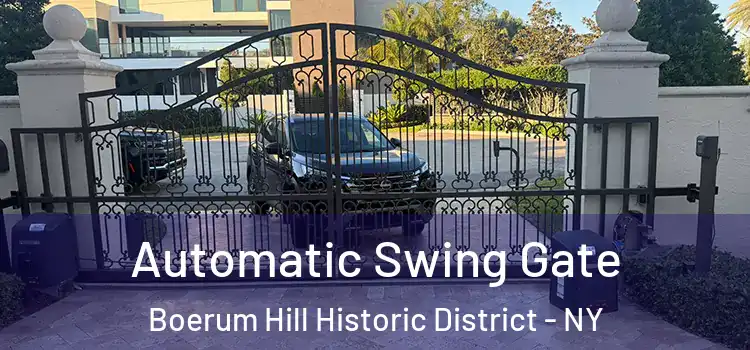 Automatic Swing Gate Boerum Hill Historic District - NY