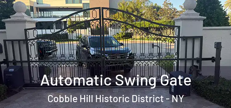 Automatic Swing Gate Cobble Hill Historic District - NY