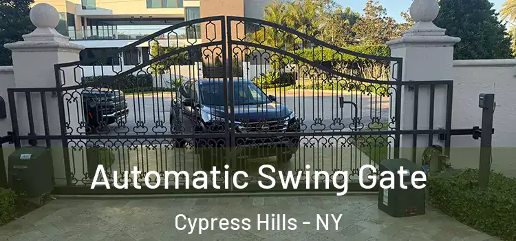  Automatic Swing Gate Cypress Hills - NY