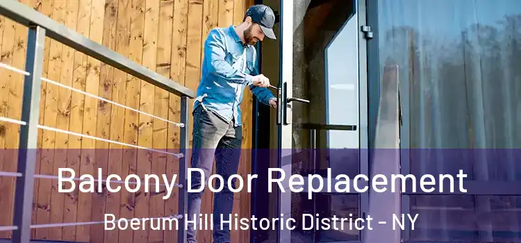  Balcony Door Replacement Boerum Hill Historic District - NY