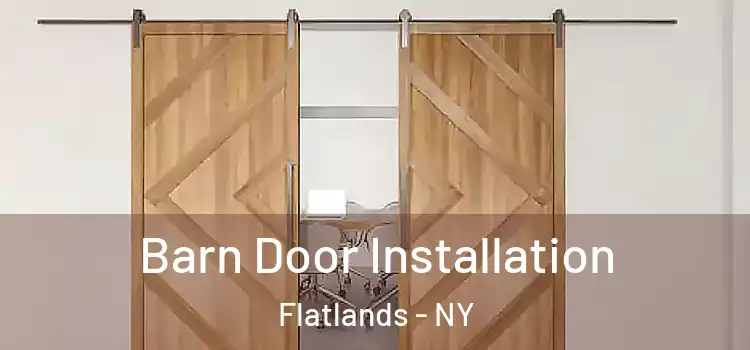  Barn Door Installation Flatlands - NY