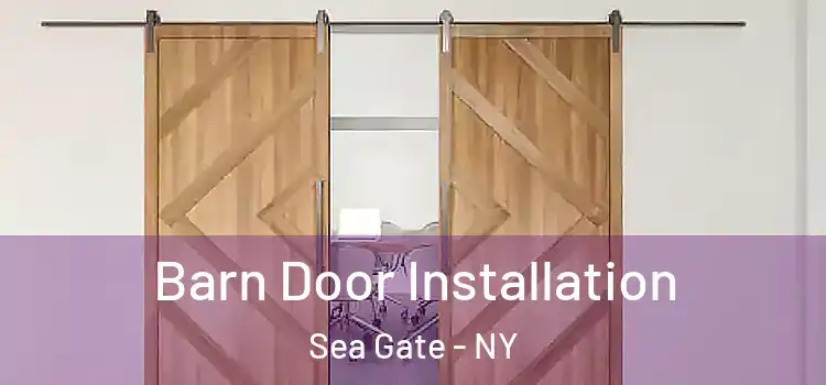 Barn Door Installation Sea Gate - NY