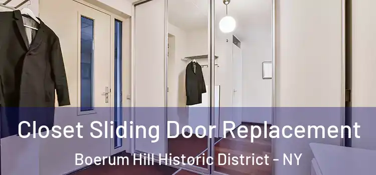 Closet Sliding Door Replacement Boerum Hill Historic District - NY