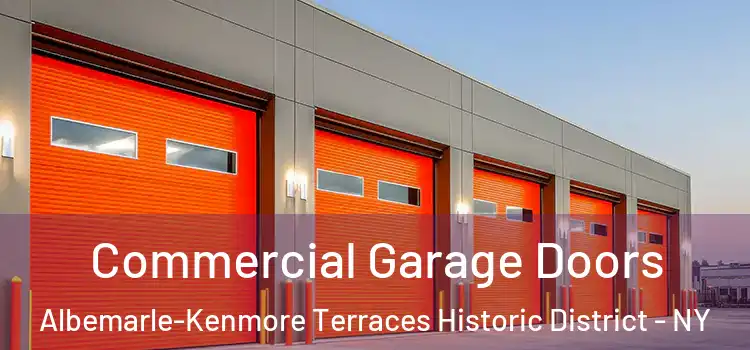  Commercial Garage Doors Albemarle-Kenmore Terraces Historic District - NY