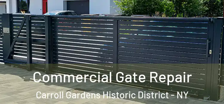 Commercial Gate Repair Carroll Gardens Historic District - NY