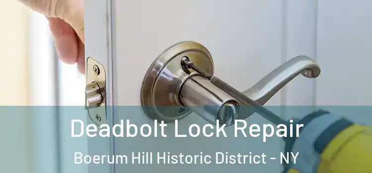 Deadbolt Lock Repair Boerum Hill Historic District - NY
