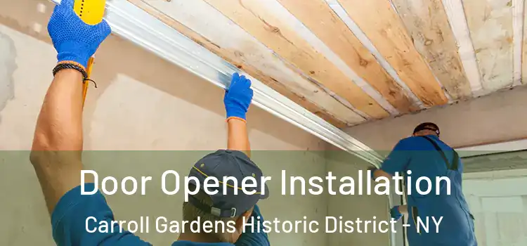 Door Opener Installation Carroll Gardens Historic District - NY