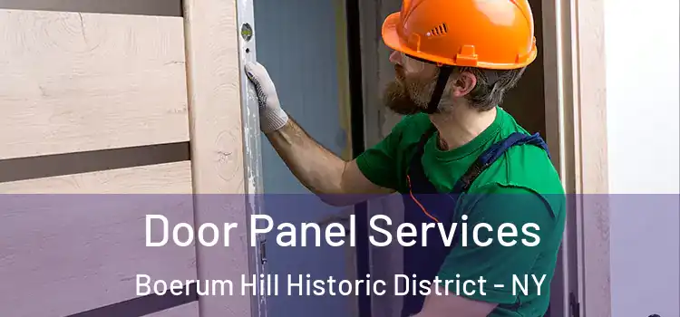 Door Panel Services Boerum Hill Historic District - NY