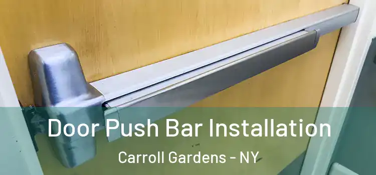  Door Push Bar Installation Carroll Gardens - NY