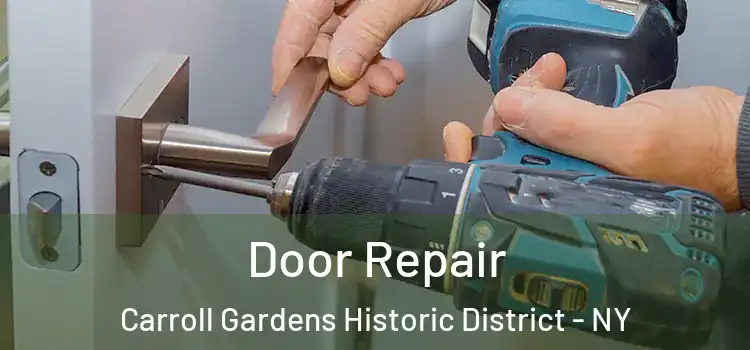 Door Repair Carroll Gardens Historic District - NY