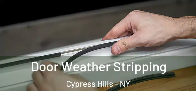  Door Weather Stripping Cypress Hills - NY