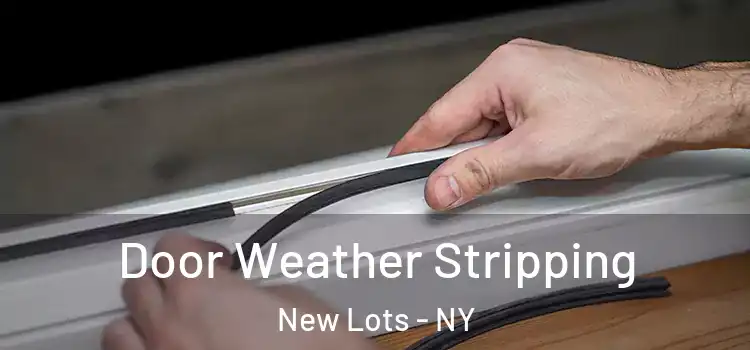 Door Weather Stripping New Lots - NY