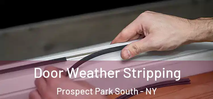 Door Weather Stripping Prospect Park South - NY