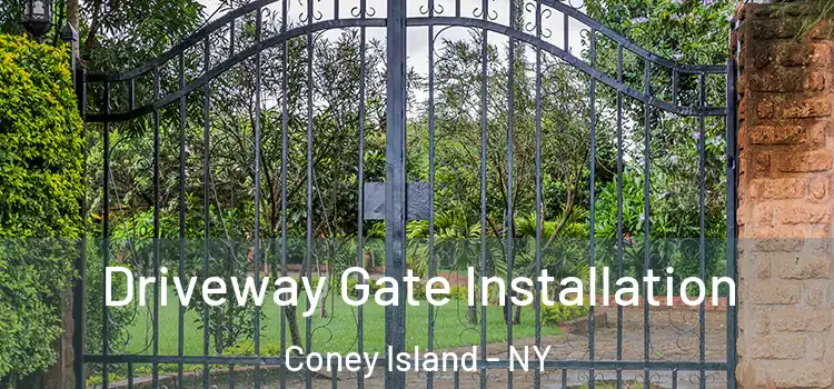Driveway Gate Installation Coney Island - NY