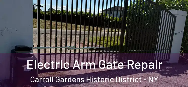 Electric Arm Gate Repair Carroll Gardens Historic District - NY
