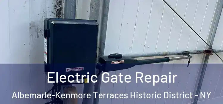 Electric Gate Repair Albemarle-Kenmore Terraces Historic District - NY