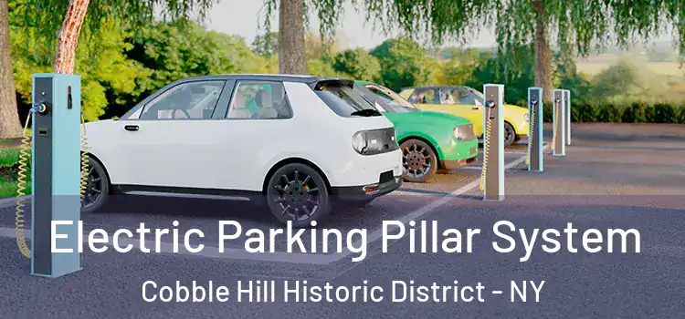 Electric Parking Pillar System Cobble Hill Historic District - NY