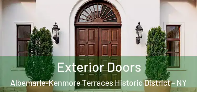 Exterior Doors Albemarle-Kenmore Terraces Historic District - NY