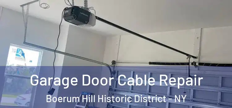  Garage Door Cable Repair Boerum Hill Historic District - NY
