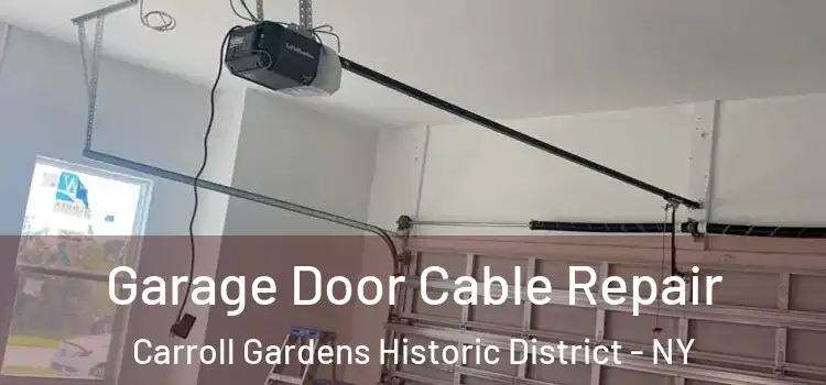  Garage Door Cable Repair Carroll Gardens Historic District - NY