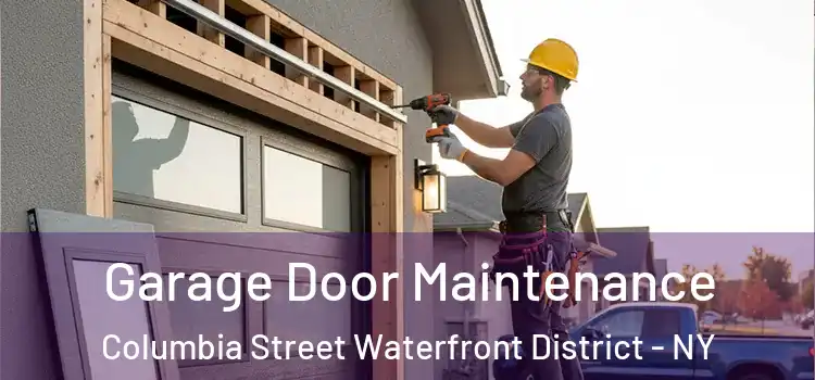 Garage Door Maintenance Columbia Street Waterfront District - NY