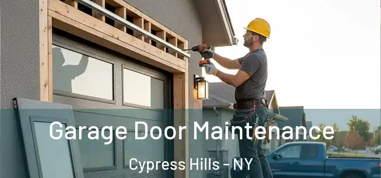 Garage Door Maintenance Cypress Hills - NY