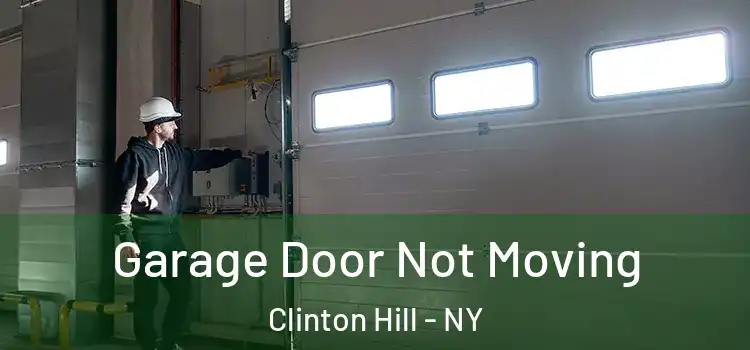  Garage Door Not Moving Clinton Hill - NY