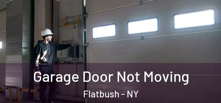  Garage Door Not Moving Flatbush - NY