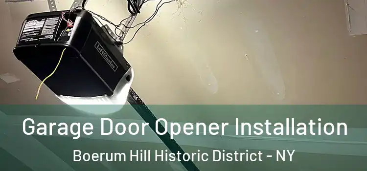 Garage Door Opener Installation Boerum Hill Historic District - NY