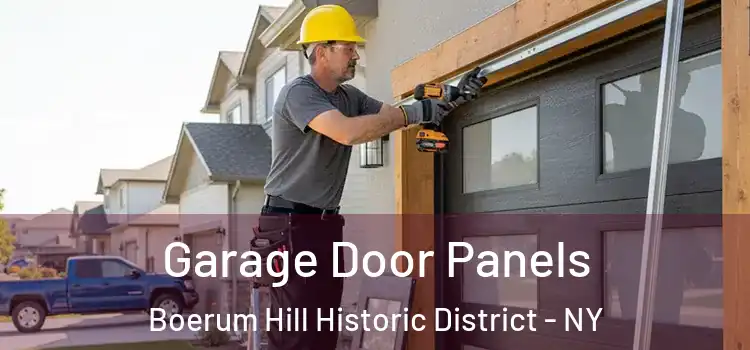  Garage Door Panels Boerum Hill Historic District - NY