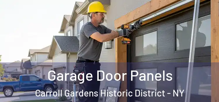  Garage Door Panels Carroll Gardens Historic District - NY
