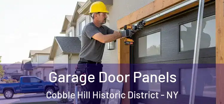  Garage Door Panels Cobble Hill Historic District - NY