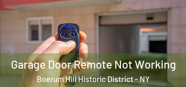  Garage Door Remote Not Working Boerum Hill Historic District - NY