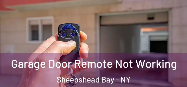  Garage Door Remote Not Working Sheepshead Bay - NY
