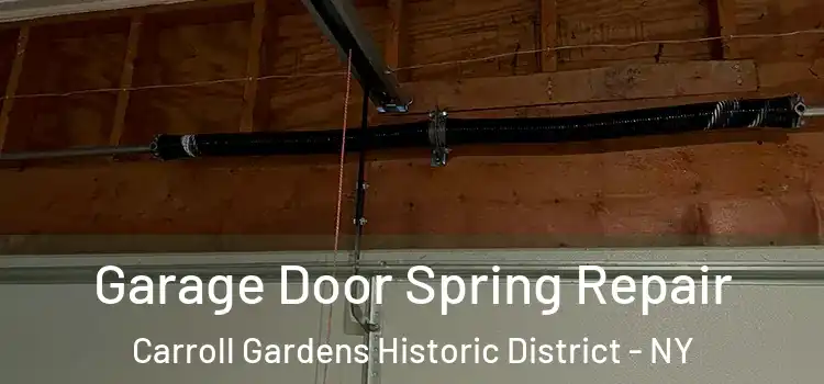  Garage Door Spring Repair Carroll Gardens Historic District - NY