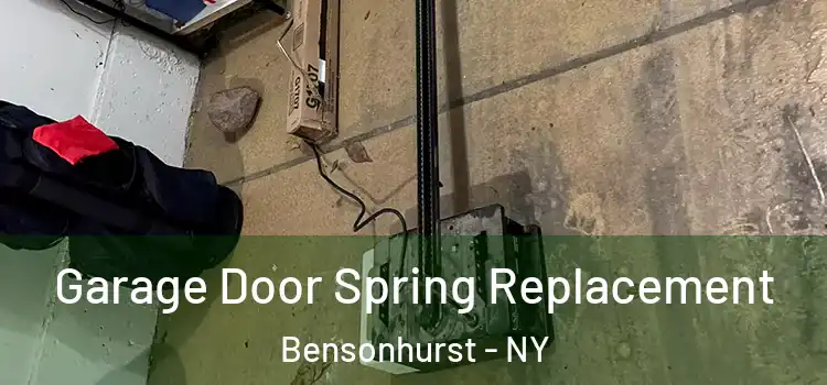  Garage Door Spring Replacement Bensonhurst - NY