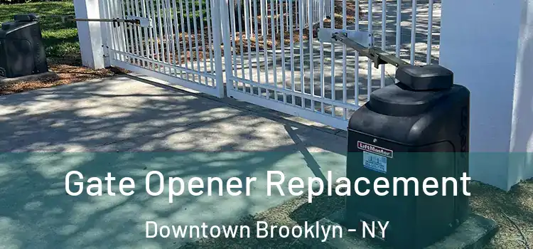 Gate Opener Replacement Downtown Brooklyn - NY