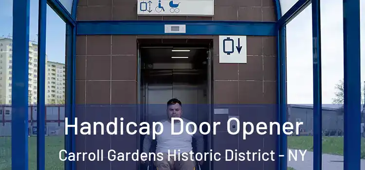  Handicap Door Opener Carroll Gardens Historic District - NY