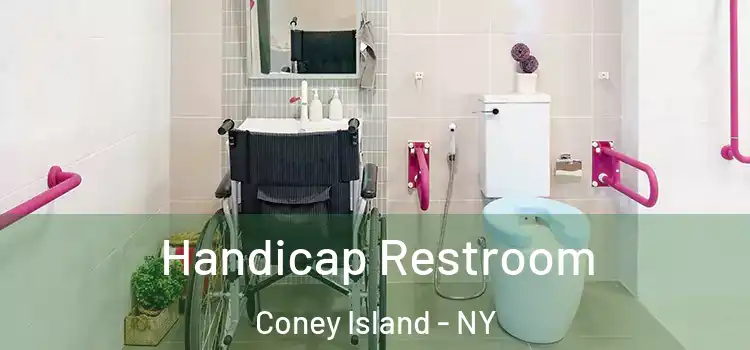 Handicap Restroom Coney Island - NY