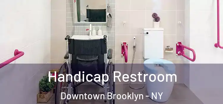  Handicap Restroom Downtown Brooklyn - NY
