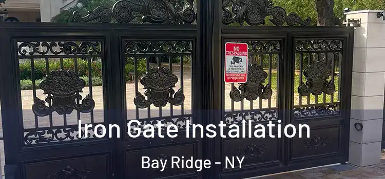 Iron Gate Installation Bay Ridge - NY