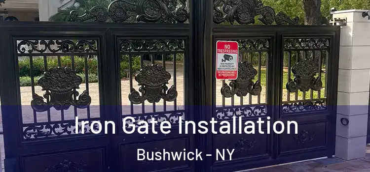 Iron Gate Installation Bushwick - NY
