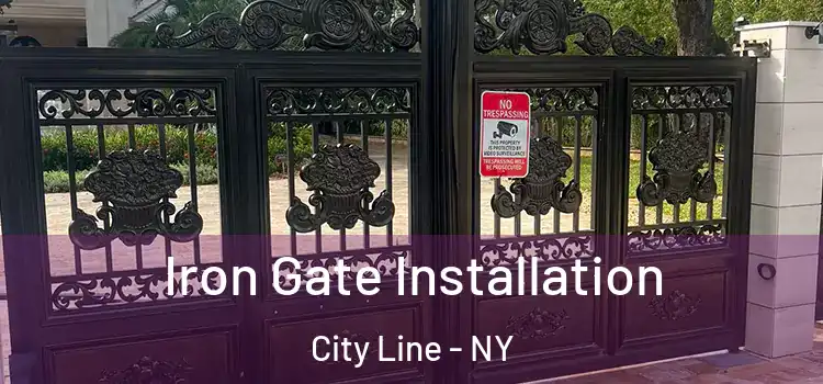 Iron Gate Installation City Line - NY