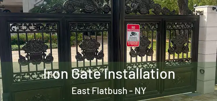 Iron Gate Installation East Flatbush - NY