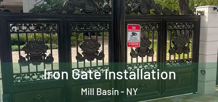 Iron Gate Installation Mill Basin - NY